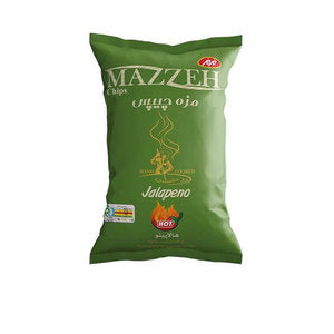 شيبس مازّه بالفلفل الحار (الجالابينو) 135 غرام شيبس مازّه بالفلفل الحار (الجالابينو) 135 غرام